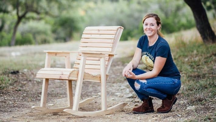 How To Build A Adirondack Rocking Chair