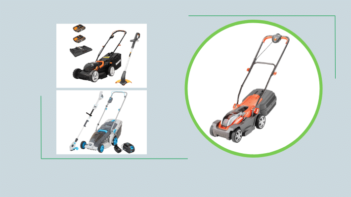 Lawn Mower And Strimmer Set