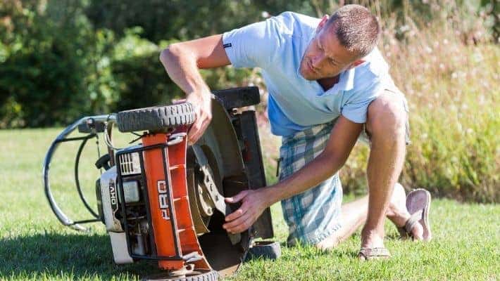 Average Lawn Mower Service Cost In UK