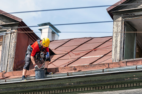Should You Walk on Roof To Clean Gutters